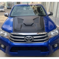 Oneway výdech kapoty Toyota Hilux 8. generace -- rok výroby 2015-2020 - Verze 2 - matná černá Oneway výdech kapoty Toyota Hilux 8. generace -- rok výroby 2015-2020 - Verze 2 - matná černá