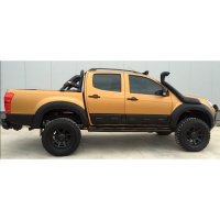 Oneway sada lemů blatníků Isuzu D-Max II -- rok výroby 2012-2019 - matná černá Oneway sada lemů blatníků Isuzu D-Max II -- rok výroby 2012-2019 - matná černá