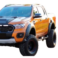 Oneway sada lemů blatníků Ford Ranger T8 -- rok výroby 2019-2022 - matná černá Oneway sada lemů blatníků Ford Ranger T8 -- rok výroby 2019-2022 - matná černá