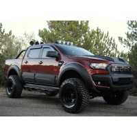 Oneway sada lemů blatníků Ford Ranger T6/T7/T8 -- rok výroby 2012-2022 - matná černá Oneway sada lemů blatníků Ford Ranger T6/T7/T8 -- rok výroby 2012-2022 - matná černá