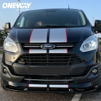 Oneway přední spoiler Ford Transit Custom MK1 Sportline -- rok výroby 2012-2023 - lesklá černá Oneway přední spoiler Ford Transit Custom MK1 Sportline -- rok výroby 2012-2023 - lesklá černá