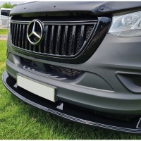 Oneway přední spoiler Mercedes Sprinter W907 -- od roku výroby 2018 - lesklá černá Oneway přední spoiler Mercedes Sprinter W907 -- od roku výroby 2018 - lesklá černá