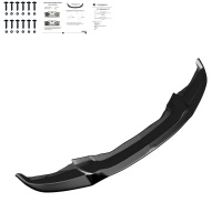 Oneway p�edn� spoiler BMW X6 F16 M-Pack -- rok v�roby 2014-2019 - leskl� �ern�