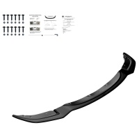 Oneway p�edn� spoiler BMW 5 F10/F11 M-Pack -- rok v�roby 2011-2016 - Verze 2 - leskl� �ern�