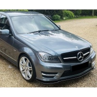 Oneway p�edn� spoiler Mercedes C-Class W204 AMG-Line Facelift -- rok v�roby 2011-2014 - leskl� �ern�