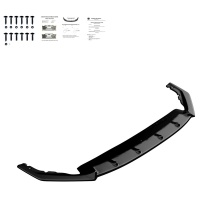 Oneway přední spoiler Škoda Octavia IV RS HB/Kombi -- rok výroby 2020- - lesklá černá Oneway přední spoiler Škoda Octavia IV RS HB/Kombi -- rok výroby 2020- - lesklá černá