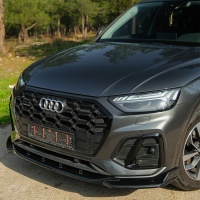 Oneway přední spoiler Audi SQ5 / Q5 S-Line (FY) Facelift včetně Sportback -- rok výroby 2020-24 - lesklá černá Oneway přední spoiler Audi SQ5 / Q5 S-Line (FY) Facelift včetně Sportback -- rok výroby 2020-24 - lesklá černá