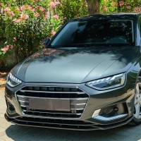 Oneway p�edn� spoiler leskl� �ern� Audi A4 (B9) Sedan/Avant Facelift -- rok v�roby 2019-24
