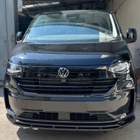 Oneway přední spoiler lesklá černá V2 VW Transporter T7 -- od roku výroby 2024- Oneway přední spoiler lesklá černá V2 VW Transporter T7 -- od roku výroby 2024-