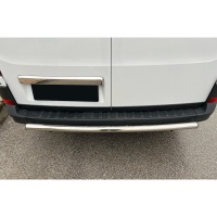 Oneway ochrana zadního nárazníku VW Crafter MK2 / MAN TGE MK1 PreFacelift -- rok výroby 2016- - matná černá Oneway ochrana zadního nárazníku VW Crafter MK2 / MAN TGE MK1 PreFacelift -- rok výroby 2016- - matná černá