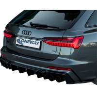 Oneway zadní boční difusory Audi A6 S-Line/S6 C8 (Sedan/Avant) -- rok výroby 2018- - lesklá černá Oneway zadní boční difusory Audi A6 S-Line/S6 C8 (Sedan/Avant) -- rok výroby 2018- - lesklá černá
