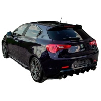Oneway zadní boční difusory Alfa Romeo Giulietta -- rok výroby 2010-2020 - lesklá černá Oneway zadní boční difusory Alfa Romeo Giulietta -- rok výroby 2010-2020 - lesklá černá