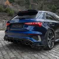 Oneway zadní boční difusory Audi A3 8Y Sportback S3/S-Line -- rok výroby 2020-24 - lesklá černá Oneway zadní boční difusory Audi A3 8Y Sportback S3/S-Line -- rok výroby 2020-24 - lesklá černá