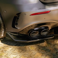 Oneway zadní boční difusory lesklá černá Mercedes A (W177) A45 S Aero Pack včetně Facelift -- od roku výroby 2019-23 / 2023- Oneway zadní boční difusory lesklá černá Mercedes A (W177) A45 S Aero Pack včetně Facelift -- od roku výroby 2019-23 / 2023-