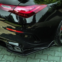 Oneway zadn� bo�n� difusory leskl� �ern� Mercedes CLA (C118/X118) Coupe/Shooting Brake CLA35/CLA45 AMG Aero Pack -- rok v�roby 2019-23