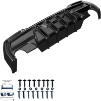 Oneway zadní difuzor BMW 1 F40 M-Pack/M135i (jednoduché koncovky výfuky L/R) -- od roku výroby 2019- - lesklá černá Oneway zadní difuzor BMW 1 F40 M-Pack/M135i (jednoduché koncovky výfuky L/R) -- od roku výroby 2019- - lesklá černá