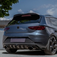 Oneway st�e�n� spoiler Seat Leon (5F) HB Cupra -- rok v�roby 2013-2016 - leskl� �ern�