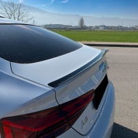Oneway spoiler víka kufru Audi A5 S-Line F5 Sportback -- rok výroby 2016-2019 / Facelift 2019- - lesklá černá Oneway spoiler víka kufru Audi A5 S-Line F5 Sportback -- rok výroby 2016-2019 / Facelift 2019- - lesklá černá