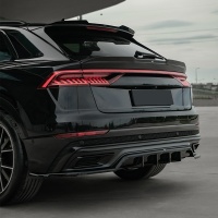 Oneway spoiler víka kufru lesklá černá Audi Q8 S-Line / SQ8 / RSQ8 -- od roku výroby 2018- Oneway spoiler víka kufru lesklá černá Audi Q8 S-Line / SQ8 / RSQ8 -- od roku výroby 2018-