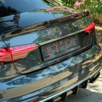 Oneway spoiler v�ka kufru Audi A4 (B9) Sedan/Avant Facelift -- rok v�roby 2019-24 - leskl� �ern�