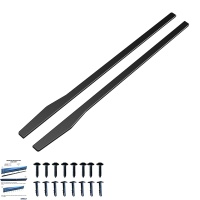 Oneway prahové nástavce Mercedes C-Class W205 Sedan/Kombi -- rok výroby 2015-2021 - lesklá černá Oneway prahové nástavce Mercedes C-Class W205 Sedan/Kombi -- rok výroby 2015-2021 - lesklá černá