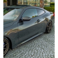 Oneway prahov� n�stavce BMW 4 G22/G23 Coupe/Convertible M-Pack/M440i -- rok v�roby 2020-2024 / Facelift 2024- - leskl� �ern�