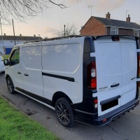 Oneway lemy blatníků Renault Trafic 2014- / Opel Vivaro 2014-2018 (Dlouhý rozvor) - lesklá černá Oneway lemy blatníků Renault Trafic 2014- / Opel Vivaro 2014-2018 (Dlouhý rozvor) - lesklá černá