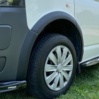 Oneway lemy blatníků VW Transporter T5/T5.1 2003-2015 (Krátký / Dlouhý rozvor) - matná černá Oneway lemy blatníků VW Transporter T5/T5.1 2003-2015 (Krátký / Dlouhý rozvor) - matná černá
