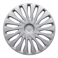 Poklice na kola 14" model Soho (barva stříbrná) - 4 kusy Poklice na kola 14" model Soho (barva stříbrná) - 4 kusy