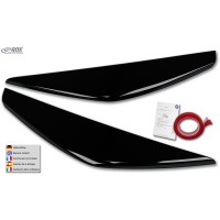 RDX Racedesign přední mračítka (ABS černý lesklý plast) Ford Kuga II (DM2) Facelift -- rok výroby 2016-19 RDX Racedesign přední mračítka (ABS černý lesklý plast) Ford Kuga II (DM2) Facelift -- rok výroby 2016-19