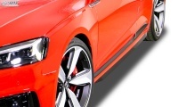 RDX Racedesign prahov� li�ty Slim (ABS plast leskl� �ern�) Audi RS5 (F5) -- od roku v�roby 2016-
