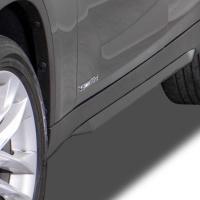 RDX Racedesign prahov� li�ty Slim (ABS plast leskl� �ern�) BMW X1 (E84) -- rok v�roby 2009-15