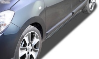 RDX Racedesign prahov� li�ty Slim (ABS plast leskl� �ern�) Dacia Lodgy -- od roku v�roby 2012-