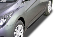 RDX Racedesign prahov� li�ty Slim (ABS plast leskl� �ern�) Hyundai i40 + Facelift -- rok v�roby 2011-15 / 2015-