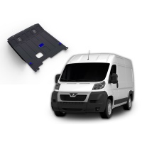 Ocelový kryt pod motor a převodovku Peugeot Boxer (všechny motory) -- od roku výroby 2006- Ocelový kryt pod motor a převodovku Peugeot Boxer (všechny motory) -- od roku výroby 2006-