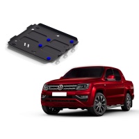 Ocelový kryt pod chladič a motor VW Amarok motor: 2,0TDI; 3,0TDI, manuální převodovka -- rok výroby 2010-2016 / 2016- Ocelový kryt pod chladič a motor VW Amarok motor: 2,0TDI; 3,0TDI, manuální převodovka -- rok výroby 2010-2016 / 2016-