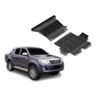Ocelový kryt pod chladič a motor Toyota Hilux Vigo motor: 2,5TD; 3,0TD; 2,7 -- rok výroby 2007-2015 Ocelový kryt pod chladič a motor Toyota Hilux Vigo motor: 2,5TD; 3,0TD; 2,7 -- rok výroby 2007-2015