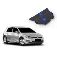 Ocelov� kryt pod motor a p�evodovku VW Golf VII motor: 1,2TFSI; 1,4TFSI (122hp) -- od roku v�roby 2013-