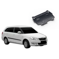 Ocelový kryt pod motor a převodovku Škoda Fabia motor: 1,2; 1,4; 1,6 -- rok výroby 2007-2015 Ocelový kryt pod motor a převodovku Škoda Fabia motor: 1,2; 1,4; 1,6 -- rok výroby 2007-2015
