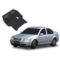 Ocelový kryt pod motor a převodovku VW Bora (všechny motory) -- rok výroby 1998-2005 Ocelový kryt pod motor a převodovku VW Bora (všechny motory) -- rok výroby 1998-2005