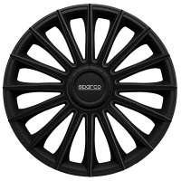 Poklice na kola Sparco 13" model Torino (barva �ern�) - 4 kusy