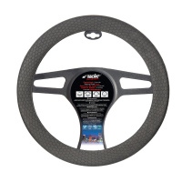Potah na volant design Beehive soft silikon barva černá - pro volanty o průměru 35-40cm Potah na volant design Beehive soft silikon barva černá - pro volanty o průměru 35-40cm