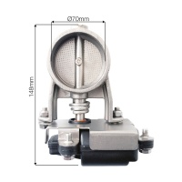 Simoni Racing univerzální výfuková klapka 7 - průměr 70 mm - s přepínačem a sadou kabelů Simoni Racing univerzální výfuková klapka 7 - průměr 70 mm - s přepínačem a sadou kabelů