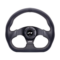 Simoni Racing UNI sportovn� volant 'Need for Speed' - �ern� ekok��e - pr�m�r 330 mm