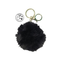 Simoni Racing klíčenka - Fluffy Fur - černá Simoni Racing klíčenka - Fluffy Fur - černá