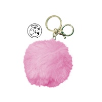 Simoni Racing klíčenka - Fluffy Fur - růžová Simoni Racing klíčenka - Fluffy Fur - růžová
