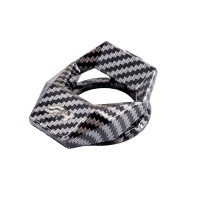 Simoni Racing kryt start tla��tka - Carbon - pr�m�r 30mm
