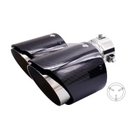 Simoni Racing koncovka výfuku dvojitá LEVÁ kulatá šikmá nerez+Carbon (průměr 2x102mm, délka 215-230mm) Simoni Racing koncovka výfuku dvojitá LEVÁ kulatá šikmá nerez+Carbon (průměr 2x102mm, délka 215-230mm)