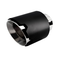 Simoni Racing koncovka výfuku kulatá šikmá nerez+matná černá (průměr 116mm, délka 170mm) Simoni Racing koncovka výfuku kulatá šikmá nerez+matná černá (průměr 116mm, délka 170mm)