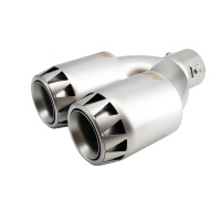 Simoni Racing koncovka výfuku dvojitá Titanium Jet Engine Design (průměr 185x88mm, délka 245mm) TRX114 Simoni Racing koncovka výfuku dvojitá Titanium Jet Engine Design (průměr 185x88mm, délka 245mm) TRX114
